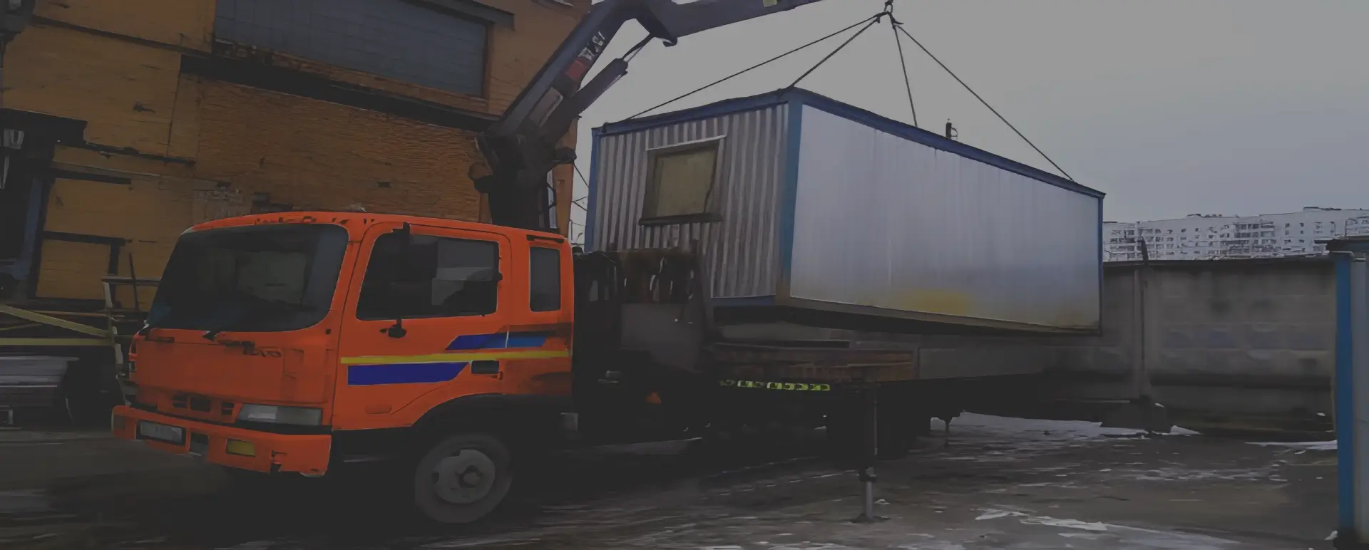 Получить уникальное предложение по перевозке негабаритного вагончика грузовым транспортом по России из Сокола с гарантией безопасности